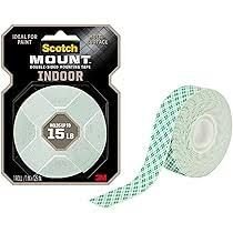3m Scotch Mounting Tape 1" Cat. 114