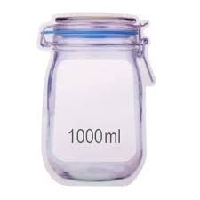 Plastic Storage Jars 1000 ML